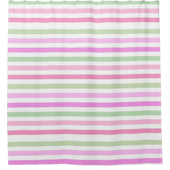 Stripes, pink, green (Front)