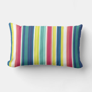 Stripes Pool Party Lumbar Pillow