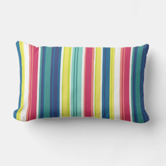 Stripes Pool Party Lumbar Pillow