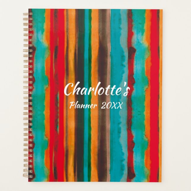 Stripes tendance moderne personnalisées (Devant)