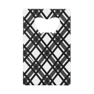 Stripes Texture Wallet Bottle Opener