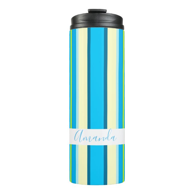 Stripes Thermal Tumbler (Front)