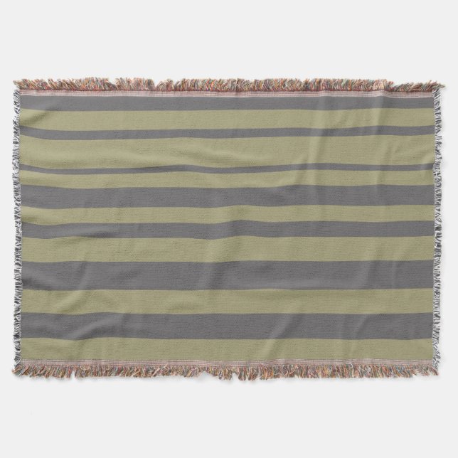 Stripes Throw Blanket (Front)