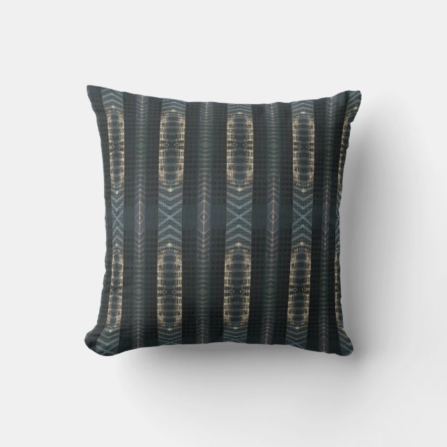 Stripes Throw Pillow (Front)