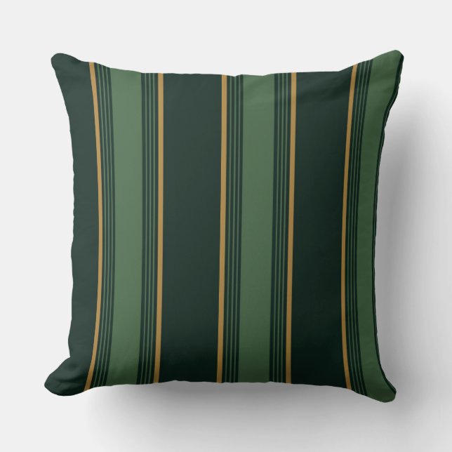 Stripes Throw Pillow (Front)
