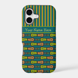 Stripes, Tribal Pattern, Teal: iPhone 5/5s Case