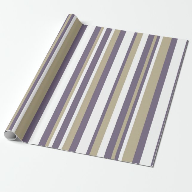 Stripes Wrapping Paper (Unrolled)