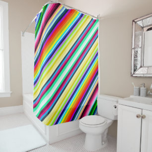 Stripey Shower Curtain