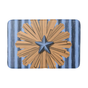 stripped bathroom bathmat