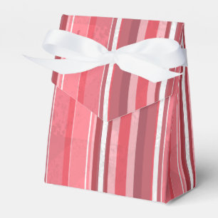 Strips of Pink Favor Box