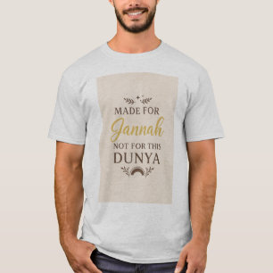 Strive for Jannah – Islamic Motivational T-Shirt