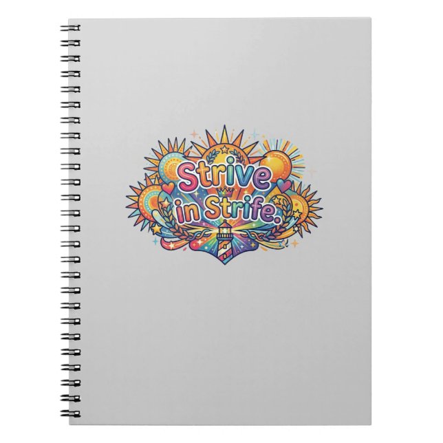 Strive in Strife Notebook (Front)