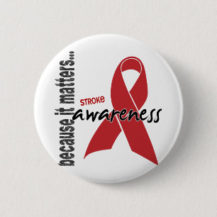 Stroke Awareness 2 Inch Round Button