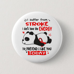 Stroke Awareness Month Ribbon Gifts 2 Inch Round Button