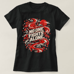Stroke Awareness Red Ribbon Shirt, Inspirational S T-Shirt