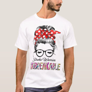 Stroke Awareness Ribbon Support Gifts T-Shirt