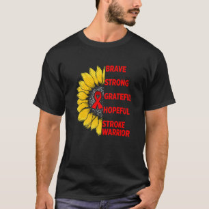 Stroke Awareness Survivor Pride Strong Warrior T-Shirt