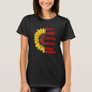 Stroke Awareness Survivor Pride Strong Warrior T-Shirt