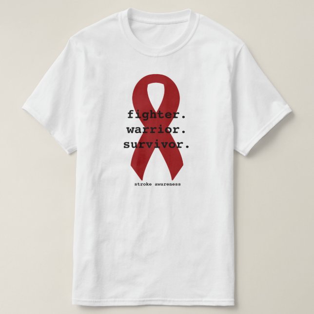 Stroke Awareness T-Shirt (Design Front)