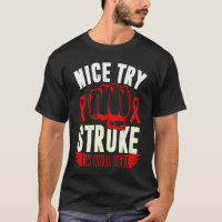 Stroke Survivor Awareness Red Ribbon Fight Support