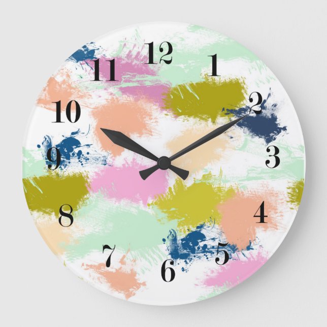 Strokes , paints large clock (Front)