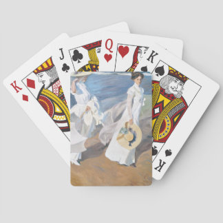 Stroll on the beach - Sorolla - 1909 Playing Cards