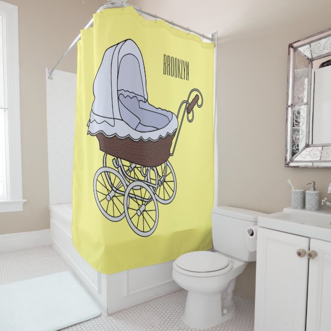 Stroller cartoon illustration  (In Situ)