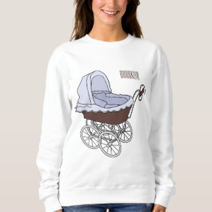 Stroller cartoon illustration  sweatshirt