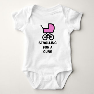 STROLLING FOR A CURE BABY BODYSUIT