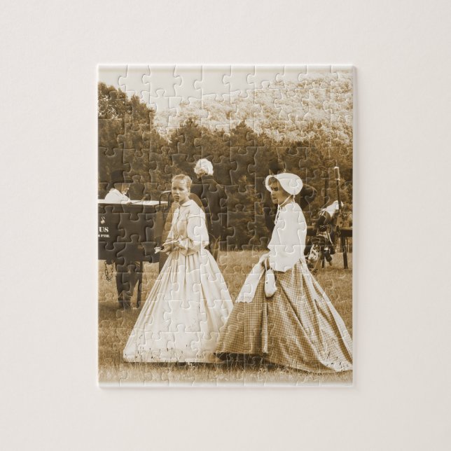Strolling on the Battlefield Jigsaw Puzzle (Vertical)