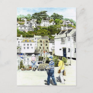 'Strolling' Postcard