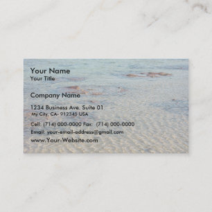 Stromatolites At Shark Bay Business Card