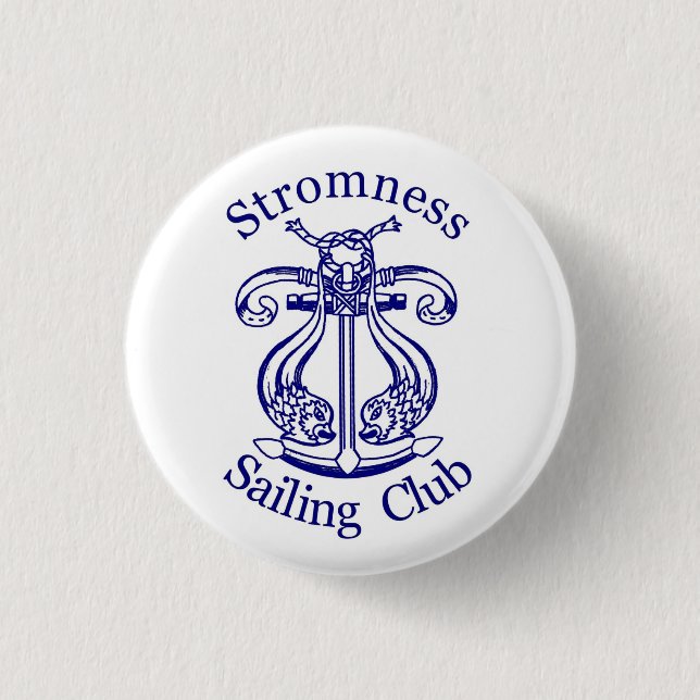 Stromness SC Badge 1 Inch Round Button (Front)