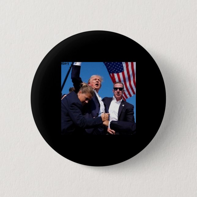 Strong 2024  2 inch round button (Front)