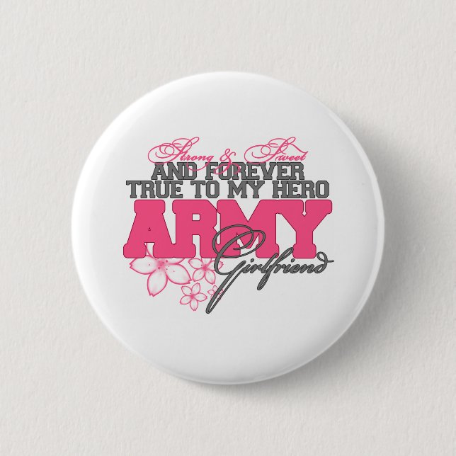 Strong and Sweet 2 Inch Round Button (Front)