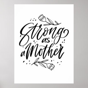 Strong As A Mother Poster