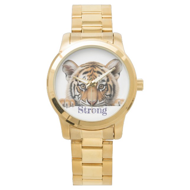  "Strong" Baby Lion  Watch (Front)