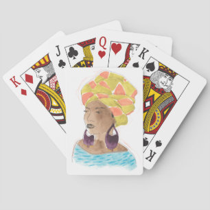 Strong & Beautiful Lady Playing Cards