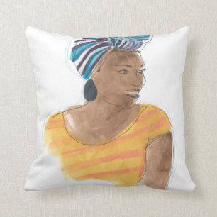 Strong & Beautiful Throw Pillow