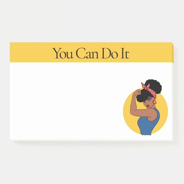 Strong Black Woman Post-it Notes (Front)