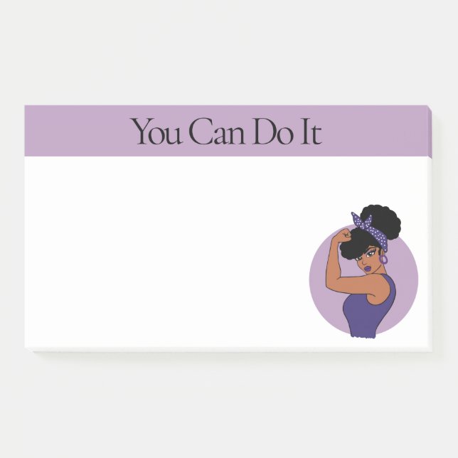Strong Black Woman Post-it Notes (Front)