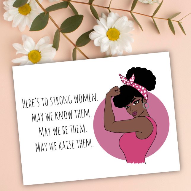 Strong Black Women Postcard (Creator Uploaded)
