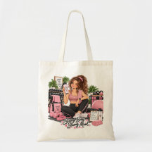 Strong Body Strong Mind Fitness Trainer Tote Bag