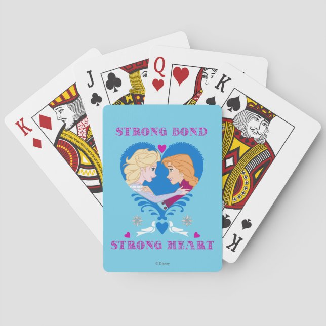 Strong Bond, Strong Heart Playing Cards (Back)