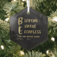 Strong, Brave, Fearless Quote