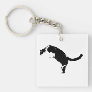 Strong Cat Key Keychain