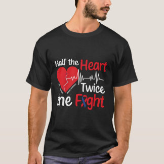 Strong Chd Warrior Congenital He Disease T-Shirt