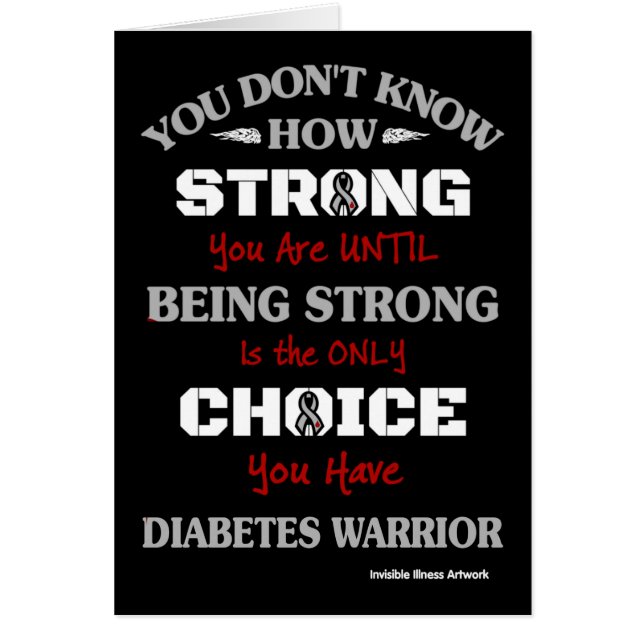 Strong/Choice 2...Diabetes (Front)