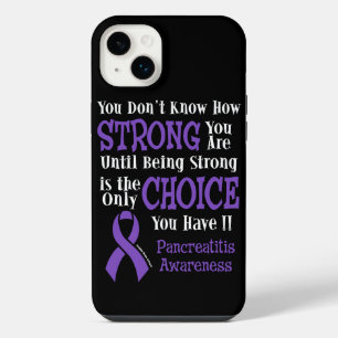 Strong/Choice...Pancreatitis iPhone 14 Plus Case