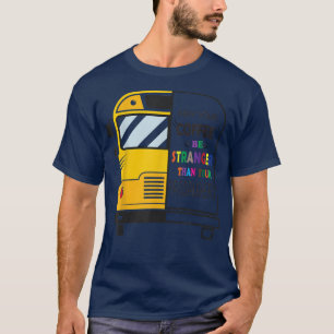 Strong Coffee Funny School Bus Driver Gift School  T-Shirt